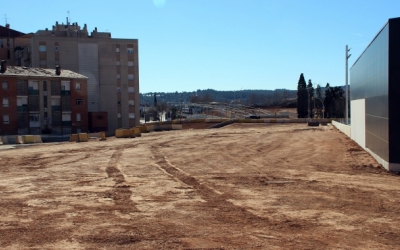 Passeig sortit del soterrament, pendent d'urbanitzar/ Cedida